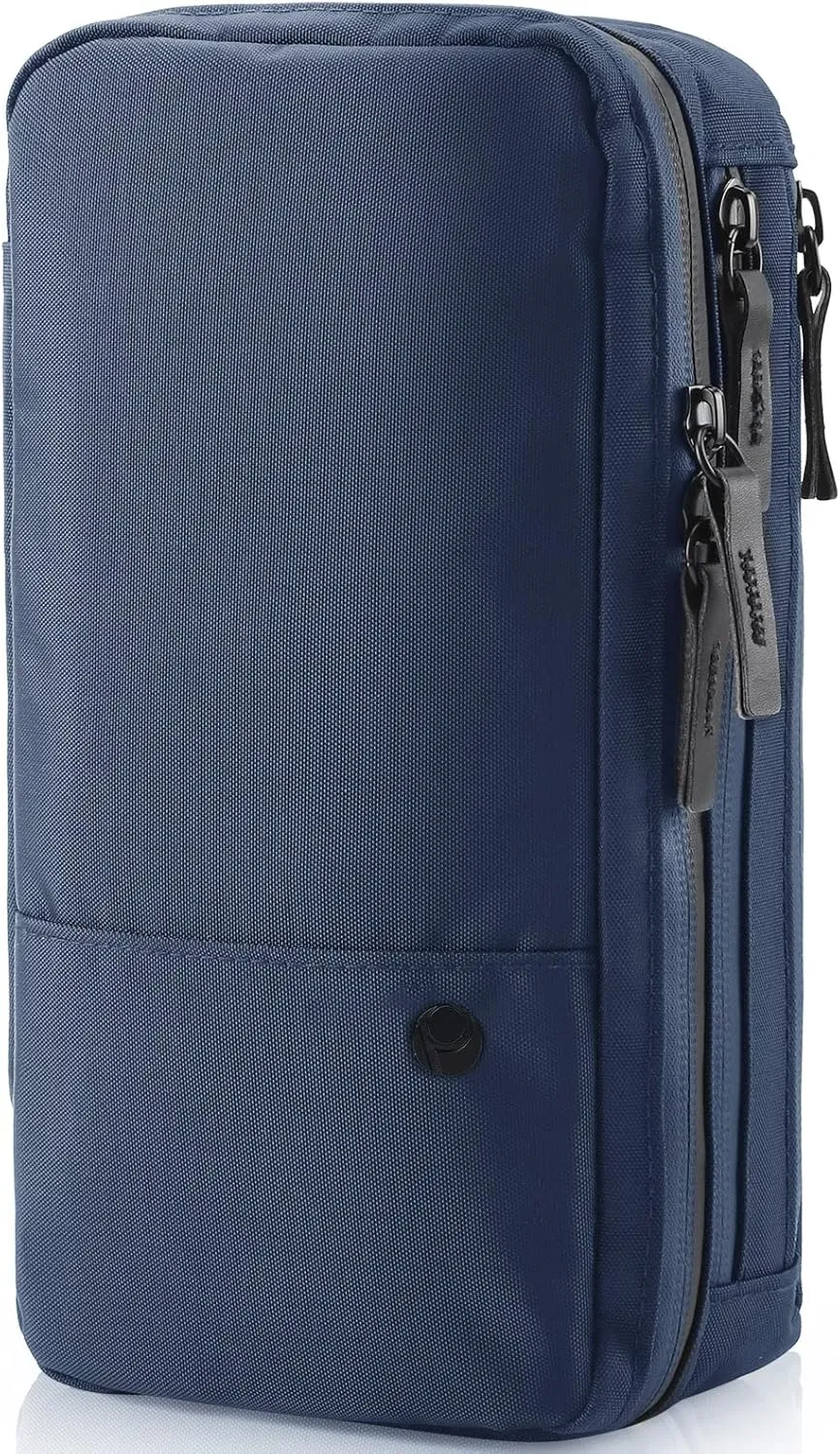 Purevave Compact Mens Toiletry Travel Bag Hanging, Mens Dopp Kit for Travel Waterproof, Wash Pouch Blue