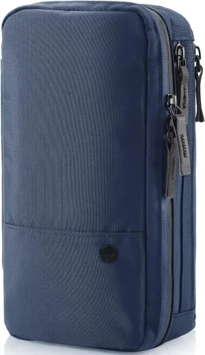 Purevave Compact Mens Toiletry Travel Bag Hanging, Mens Dopp Kit for Travel Waterproof, Wash Pouch Blue