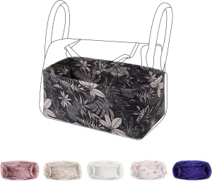 Purse Organizer Insert Fits Lindy 19/26/30/34 bags, Lightweight Bag Shaper Liner for Women Luxury Handbag Tote, Soft Inner Bag (LD26, Dark Fragrance)