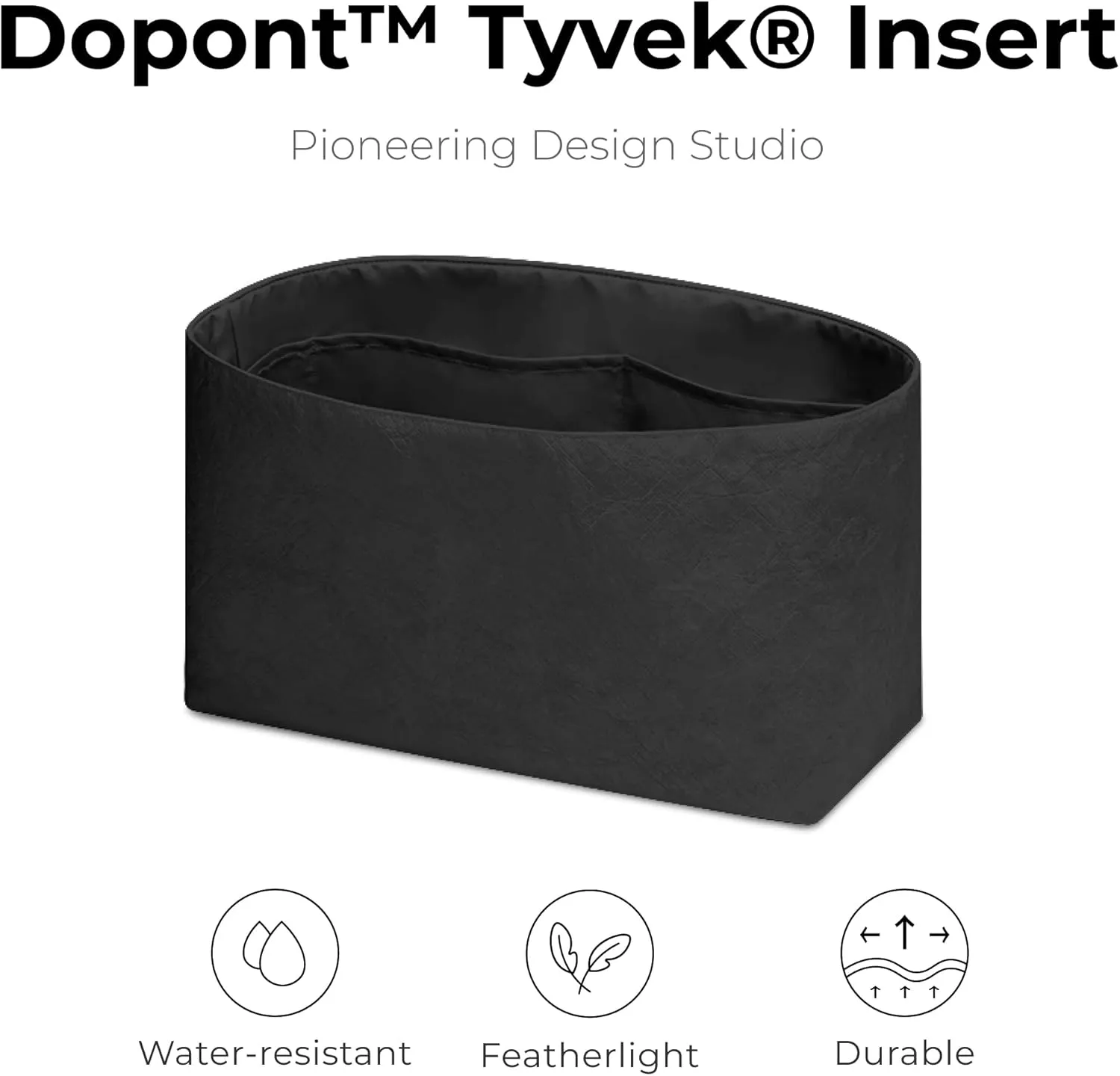 Purse Organizer Insert for Longchamp Le Pliage Xtra M Hobo Bag, Custom Fit Inside Premium Matte Black Lightweight WaterResistant Purse Insert with Cup Holder Accessories