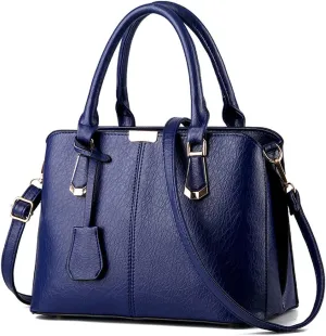 Purses and Handbags for Women Fashion Ladies PU Leather Top Handle Satchel Shoulder Tote Bags