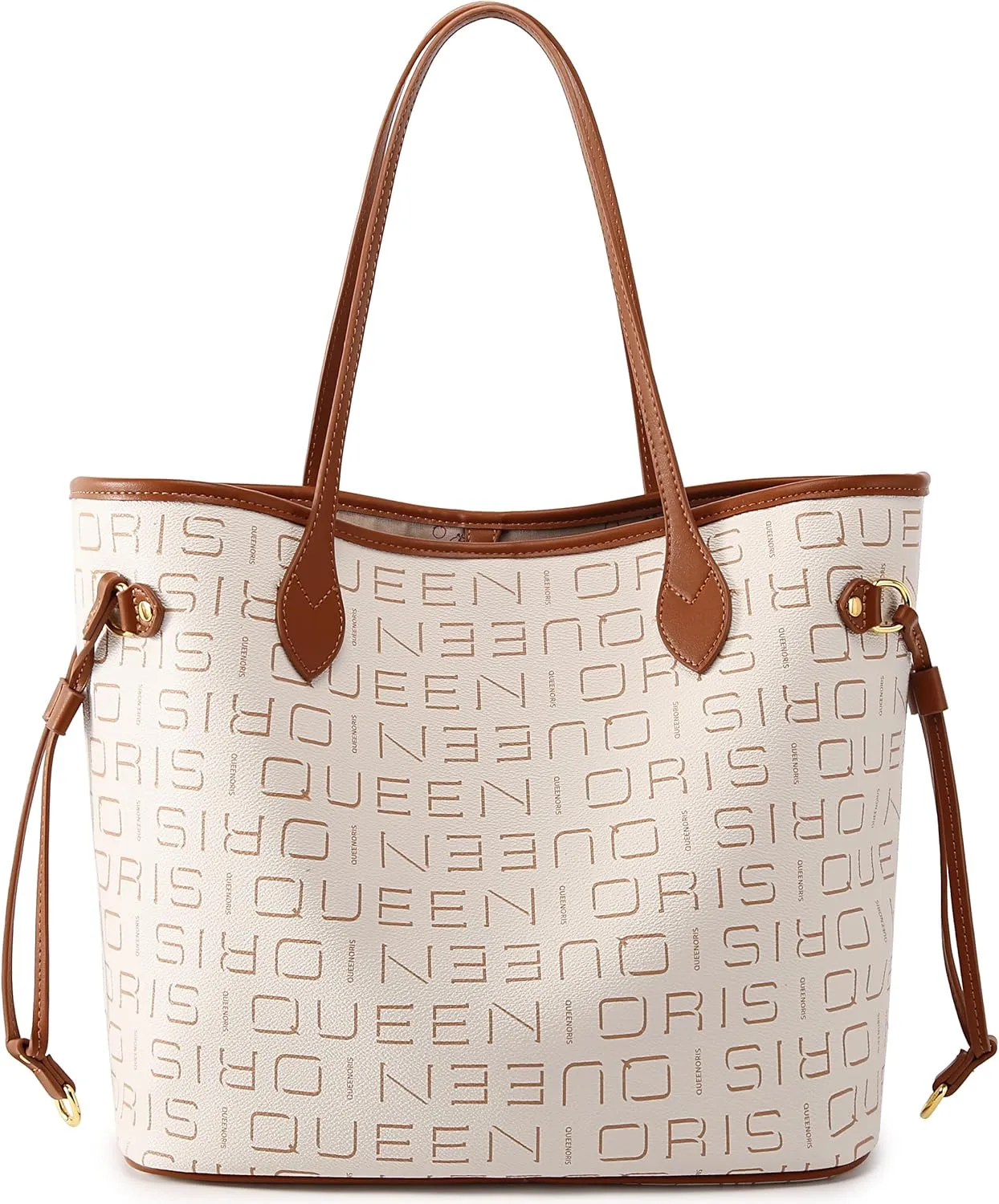 Queenoris Tote Bag for Women, Designer Fashion Purses Top Handle Satchel Large Capacity Classic Shoulder Bags