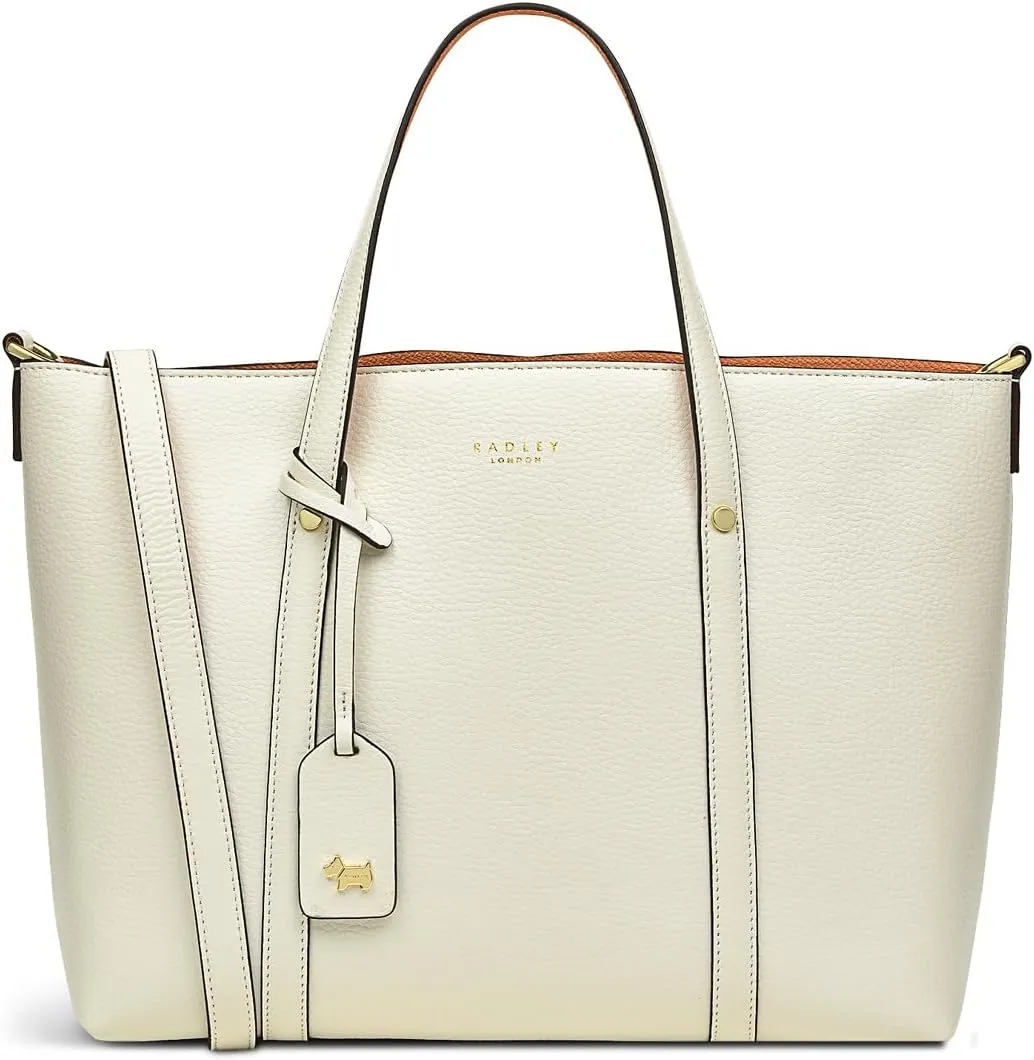 RADLEY London Smithfields Way Women's Medium Leather Open Top Satchel Bag