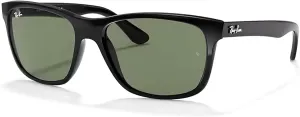 Ray-Ban RB4181 Square Sunglasses For Men   BUNDLE with Designer iWear Eyewear Kit