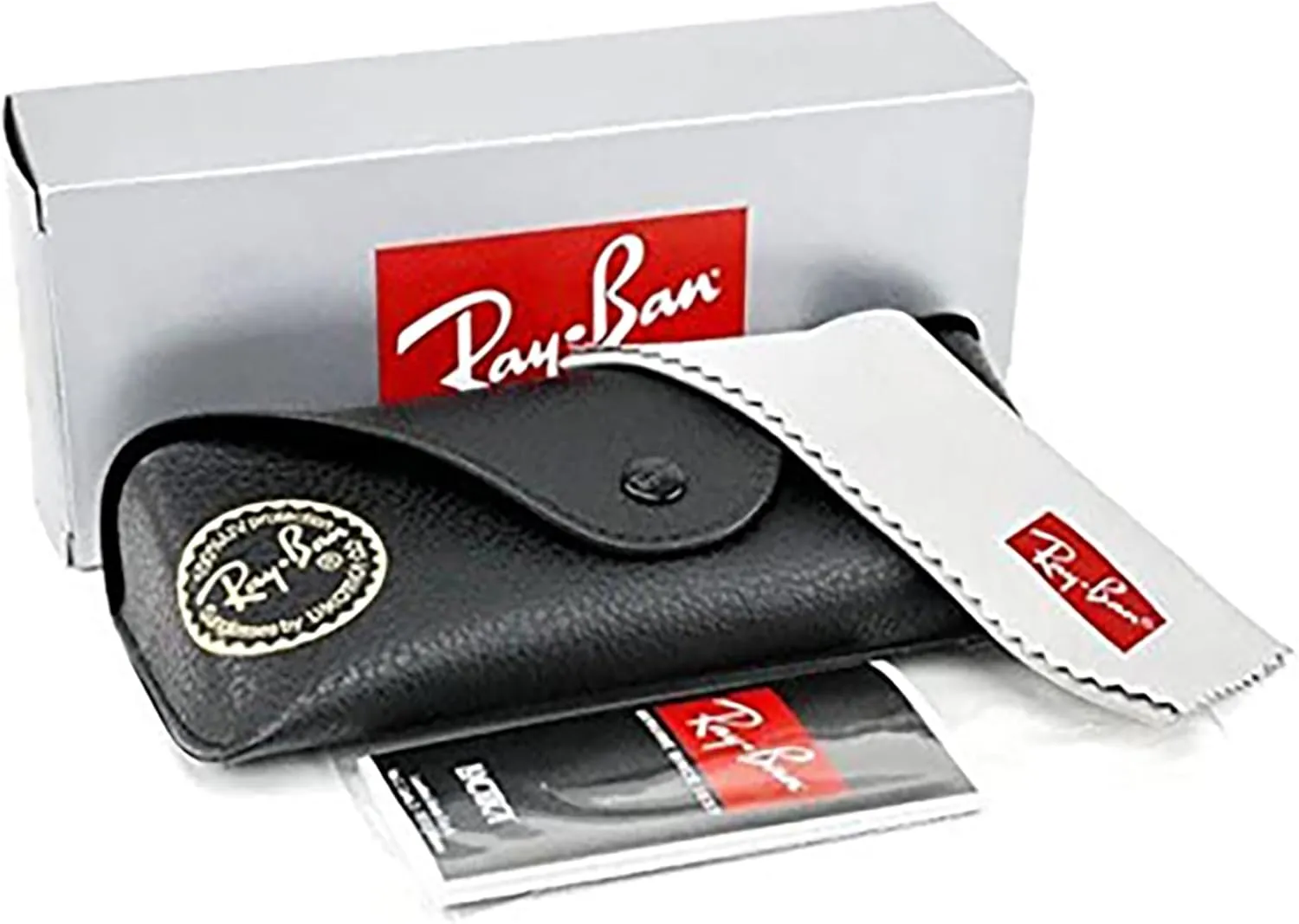 Ray-Ban RB4181 Square Sunglasses For Men   BUNDLE with Designer iWear Eyewear Kit