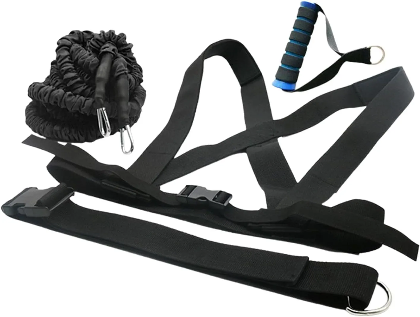 Resistance Training Stretch Band Kits Exercise Bands Leg Resistance Band for Speed, Agility, Force