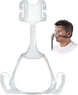 Resmed Mirage Fx Replacement Frame for Mirage fx Nasal mask, Resmed Mirage Fx Headgear Nasal Guard Reuse Breathing Machine Accessory Replacement Fit for Mirage FX Nasal Guard,Standard/Widened