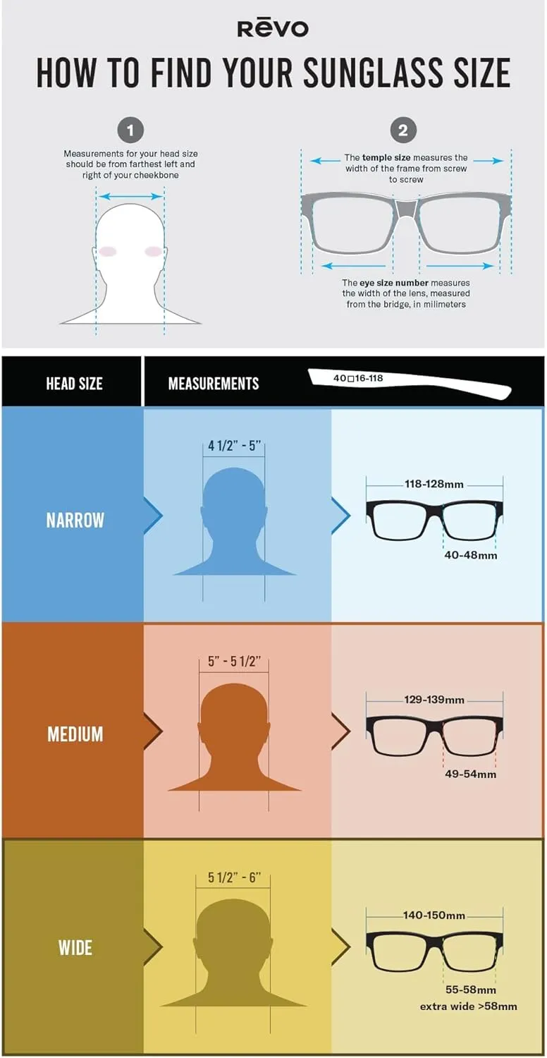 Revo Sunglasses Crawler: Polarized Lens with Performance Rectangle Wrap Frame