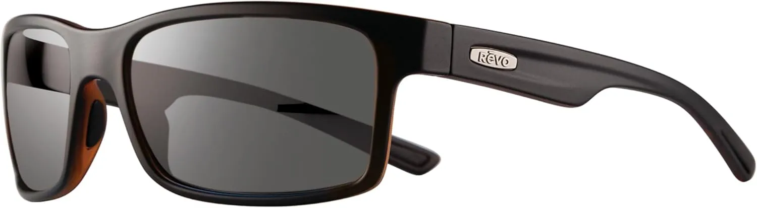 Revo Sunglasses Crawler: Polarized Lens with Performance Rectangle Wrap Frame