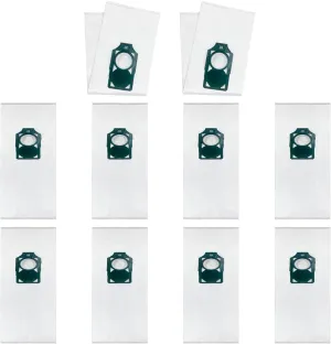 RLH-6 Replacement Dust Bags for Riccar SupraLite R10S R10D R10O R10SAND Simplicity Freedom R10S R10D S10P S10SAND Upright Vacuums Cleaners Include 10 Pack Micro Filtration Vacuum Bags