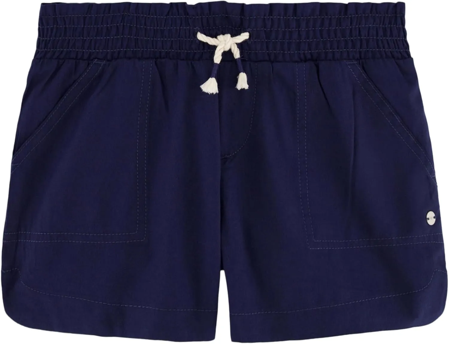 Roxy Girls' Soleil Elastic Waist Shorts, Drawstring Closure, Soft & Comfortable Fit