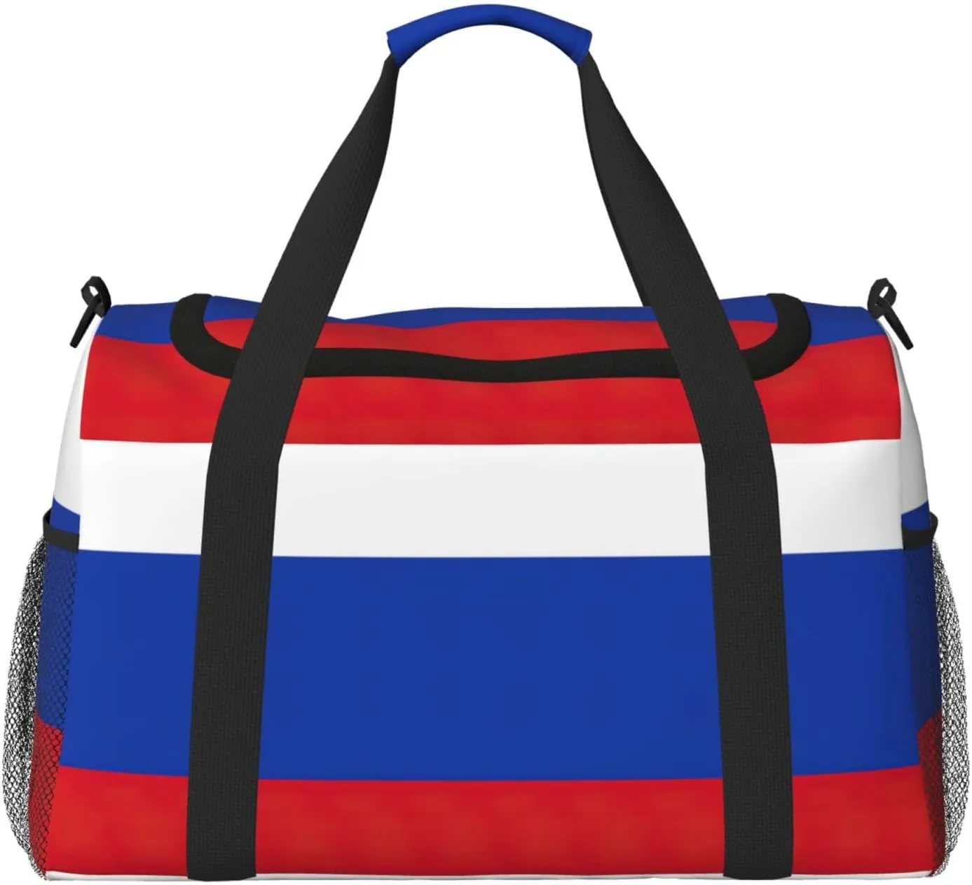 Russian Flag print Carry on Bag Underseat forTraveling Personal Item Bag Travel Duffel Bag Gym Bag for Women Men