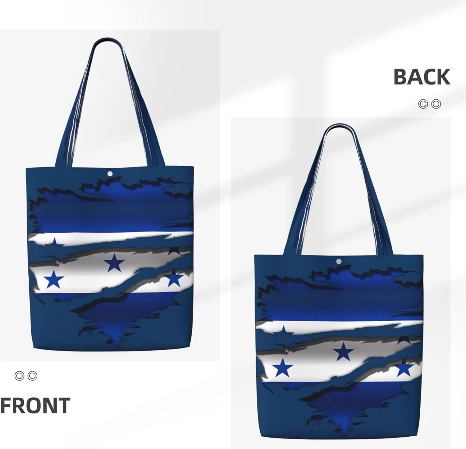 Saint Kitts and Nevis Roots Flag Fingers Print Canvas Totes Bag Shoulder Bags Shopping Crossbody 13.8 X 15.4 inch