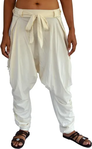 Sakoonee Women Men Baggy Harem Pants Lounge Trousers Palazzo Dhoti Style 2 Pockets Cotton