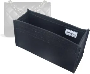 SAMORGA (3-73/ CHA-Classic-Mini-SQ-U Bag Organizer for CHA Classic Mini Square 17cm Flap Handbag Bag Organizer Insert Innerbag