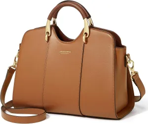 Satchel Bag for Women Fanshion Leather Ladies Top Handle Tote Shoulder Bag Purses and Handbags