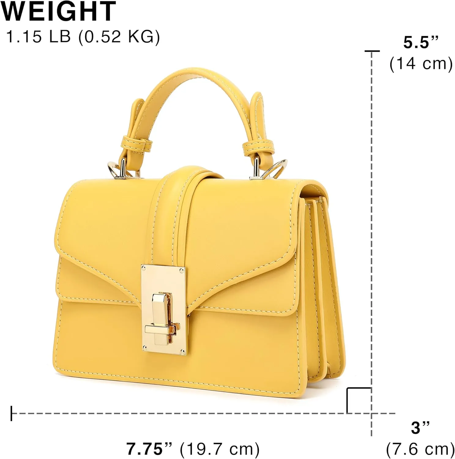 Scarleton Mini Top Handle Satchel, Crossbody Shoulder Bag, H2077