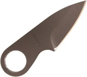 Schrade Delta Class Spare Change Fixed Blade Money and Card Clip with Low Profile Design and Built-In 3.6in Stainless Steel Full Tang Fixed Blade Knife for Survival, Tactical and EDC