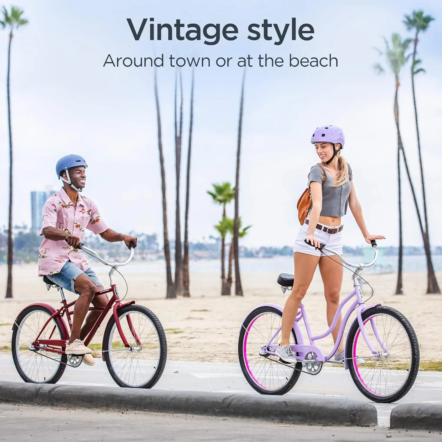 Schwinn Mikko Adult Beach Cruiser Bike
