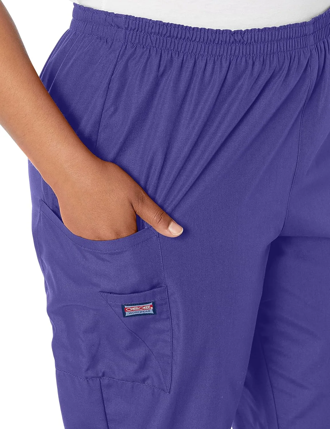 Scrub Pants for Women Workwear Originals Pull-On Elastic Waist 4200