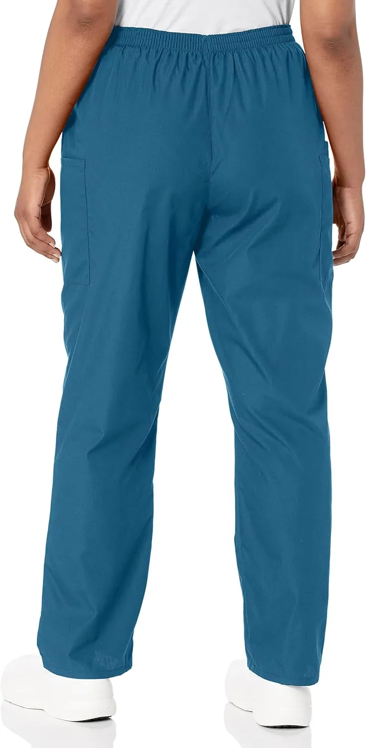 Scrub Pants for Women Workwear Originals Pull-On Elastic Waist 4200