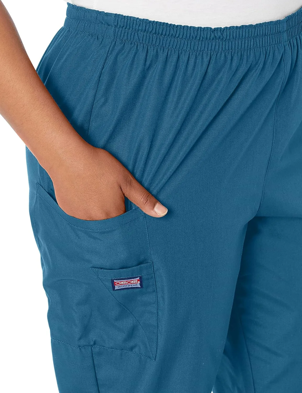 Scrub Pants for Women Workwear Originals Pull-On Elastic Waist 4200
