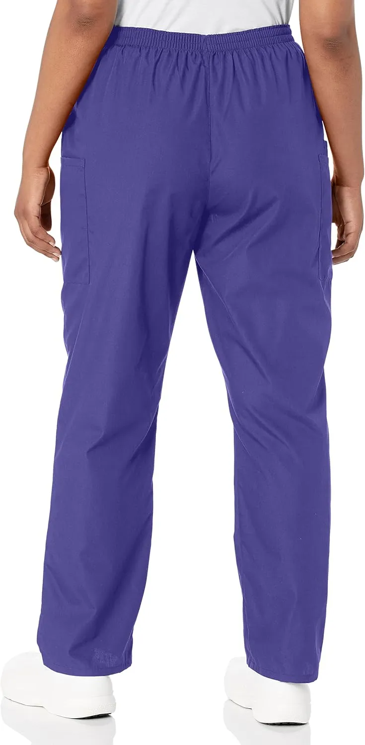 Scrub Pants for Women Workwear Originals Pull-On Elastic Waist 4200
