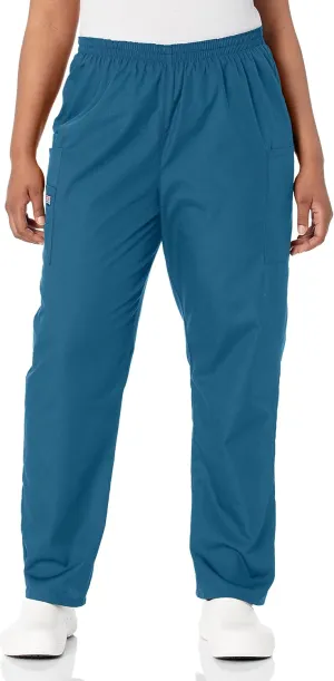 Scrub Pants for Women Workwear Originals Pull-On Elastic Waist 4200