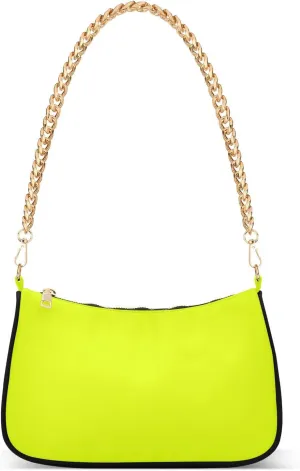 Shoulder Bag for Women Hobo Tote Handbag Gold Chain Crossbody Bag with Zipper Clutch Purse Handbags