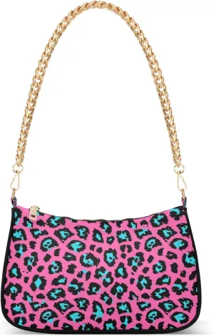 Shoulder Bag for Women Hobo Tote Handbag Gold Chain Crossbody Bag with Zipper Clutch Purse Handbags