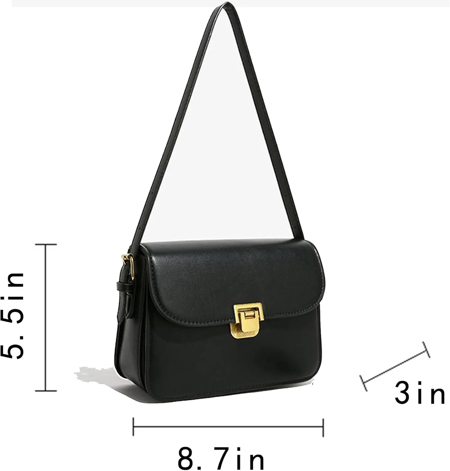 Shoulder Bags for Women Mini Purse Handbag Trendy PU Leather Small Crossbody Bag Tote Hobo bag Clutch Underarm Bag