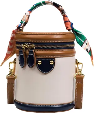 Shoulder Bags for Women - Pu Leather Purse Shoulder Bag, with Double Zipper | High Density Polyester Lining Combined, Anti-Wear Metal Studs, Combining Wear-Resistant Materials, Color-Block Bag, Versat