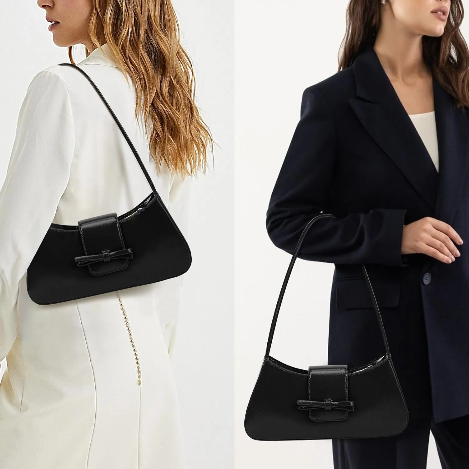 Shoulder Bags for Women Purses and Handbags Coquette Bow Purse Y2k Bag Small Shoulder Bag Mini Clutch Hobo Handbag
