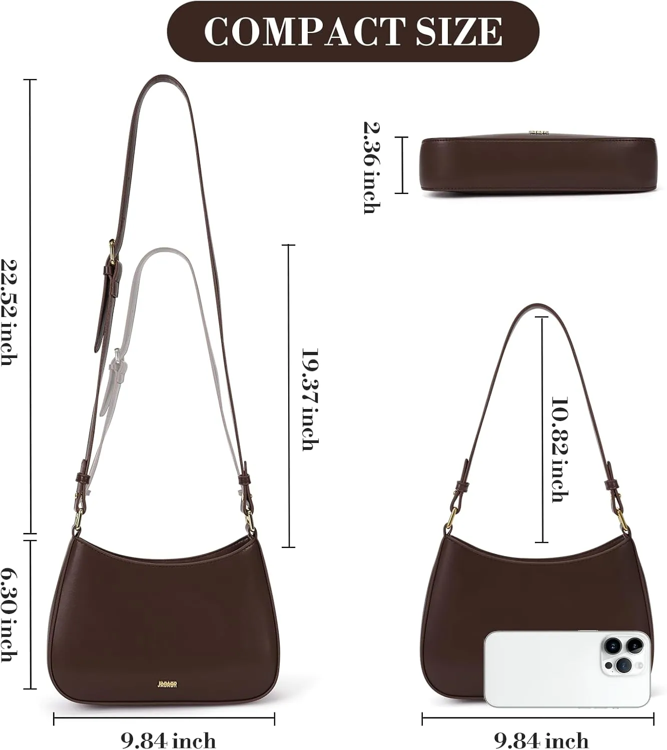 Shoulder Bags for Women Y2k Purses and Handbags Crossbody Bag Trendy Leather Shoulder Purse Small Hobo Tote Bag