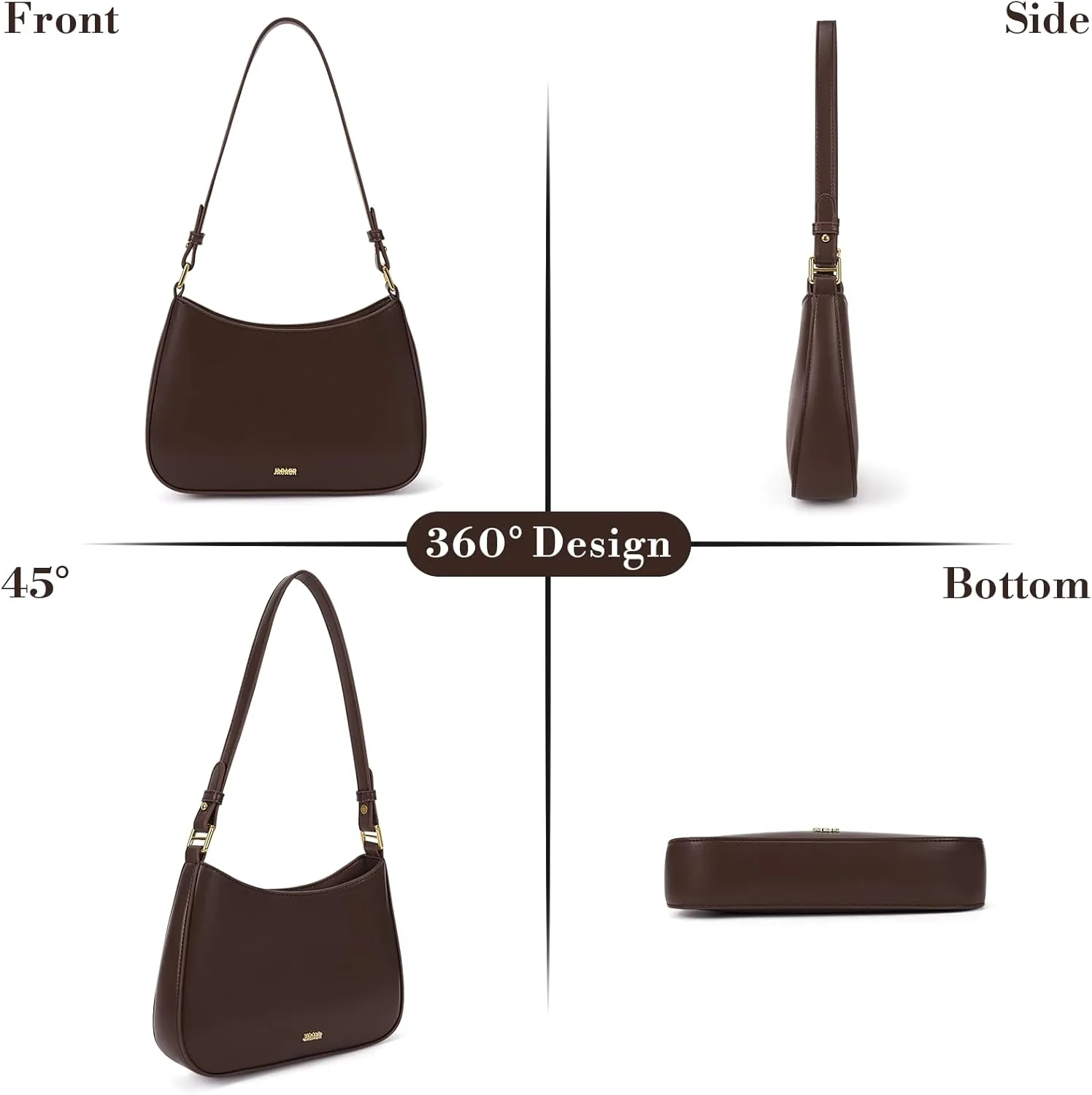 Shoulder Bags for Women Y2k Purses and Handbags Crossbody Bag Trendy Leather Shoulder Purse Small Hobo Tote Bag
