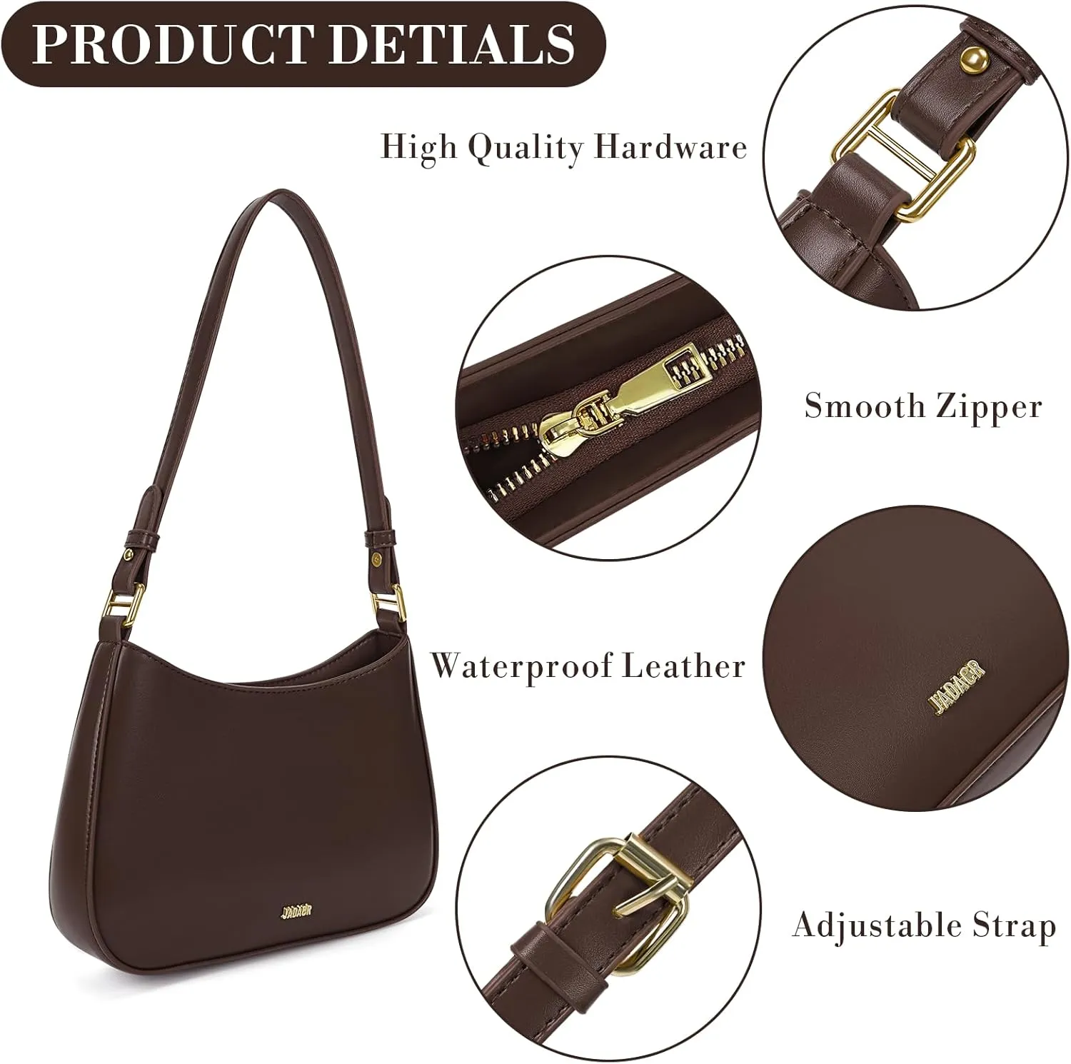 Shoulder Bags for Women Y2k Purses and Handbags Crossbody Bag Trendy Leather Shoulder Purse Small Hobo Tote Bag