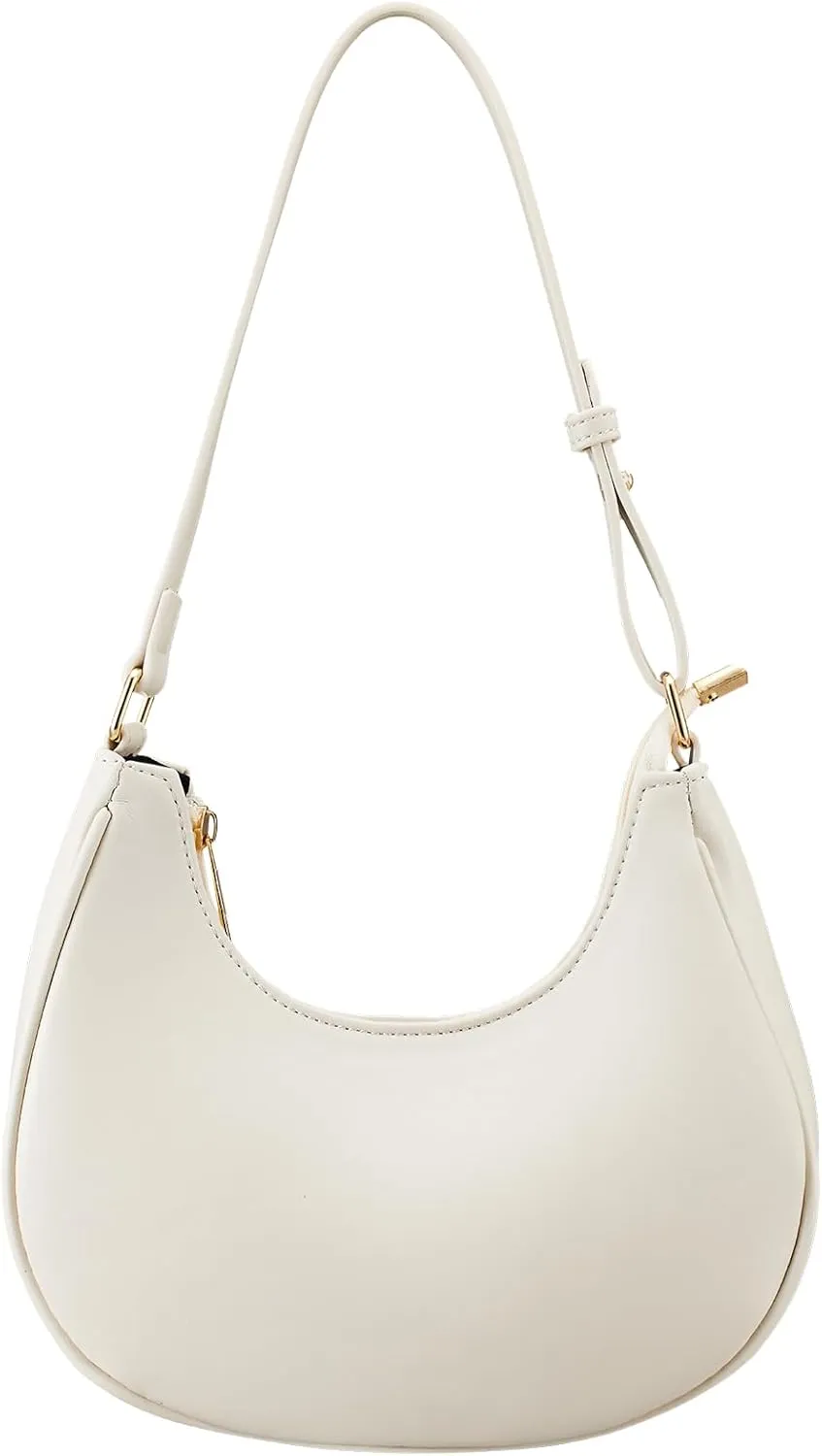 Shoulder Bags for Women,Classic Cute Hobo Tote Handbag Mini Clutch Purse with Zipper Closure