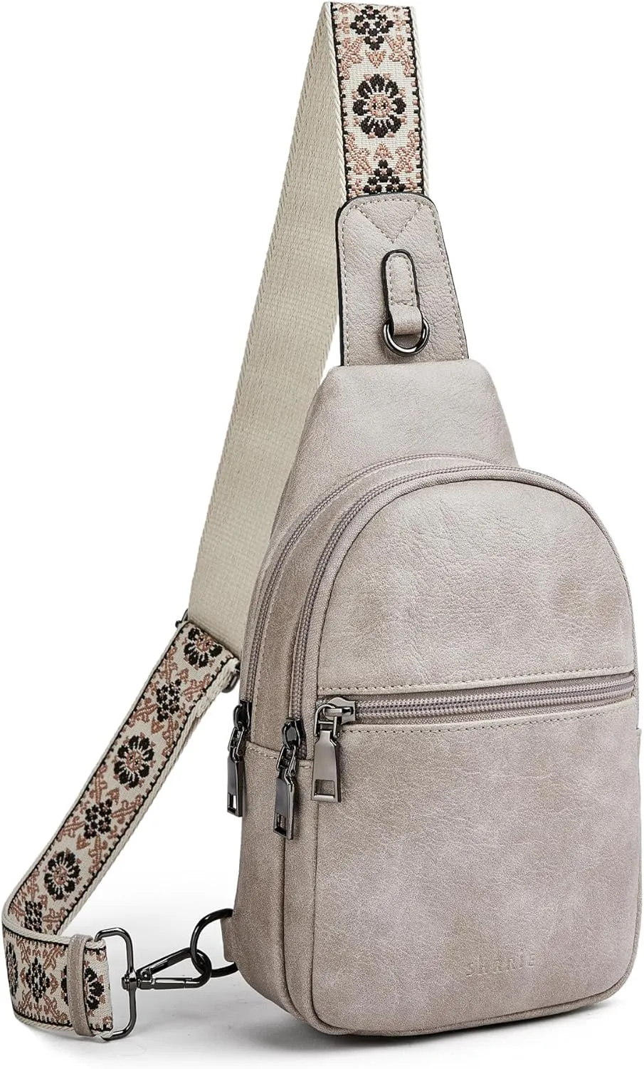Shrrie Small Sling Bag for Women Fanny Pack Crossbody Bags for Women Trendy,Chest Bag for Women Men for Travel