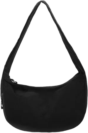 Simple Nylon Dumpling Bag Large Capacity Side Pocket Shoulder Bags Commuter Outdoor Underarm Bag for Unisex 2025