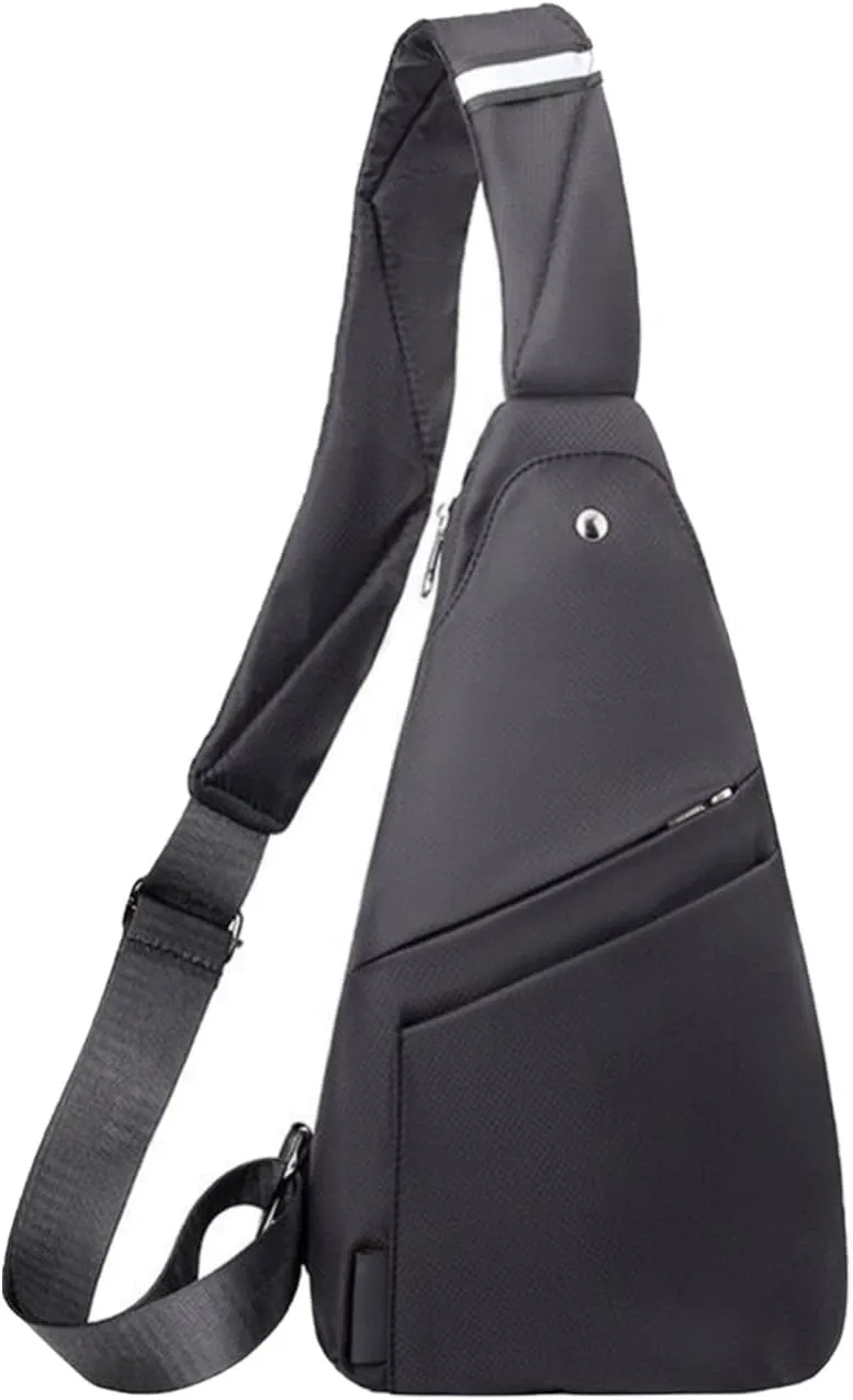 Sling Bag Anti Theft Cross Body Personal Pocket Bags Lightweight Chest Shoulder Daypack for Travel Daily