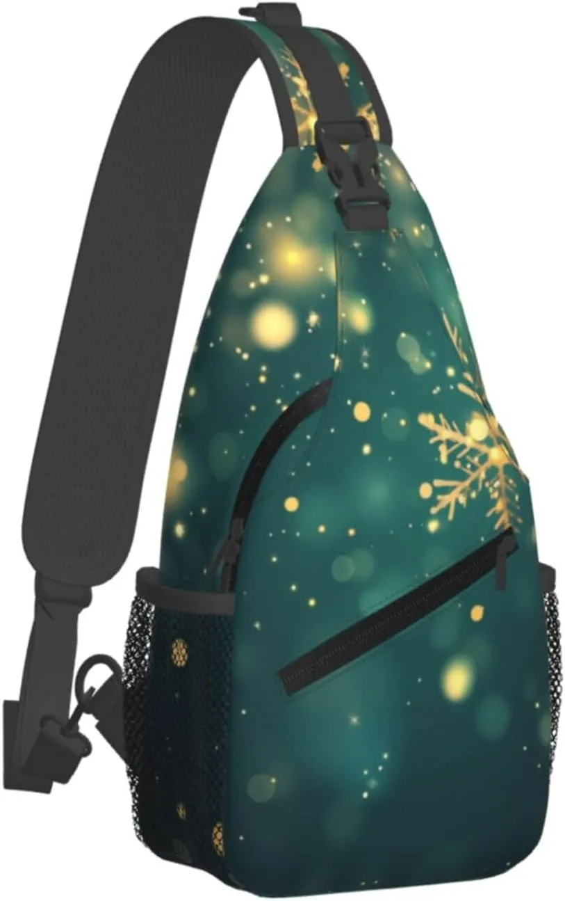 Sling Bag Baseball Vintage Sport Hiking Daypack Crossbody Shoulder Backpack Travel Chest Pack for Men Women