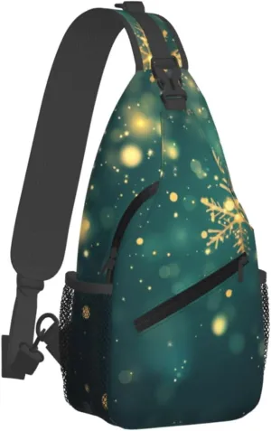 Sling Bag Baseball Vintage Sport Hiking Daypack Crossbody Shoulder Backpack Travel Chest Pack for Men Women