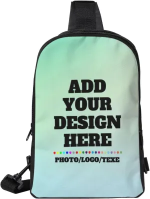 Sling Bag Custom bag Personalized Crossbody Bags for Men Women Chest Bag Travel Hiking Daypack