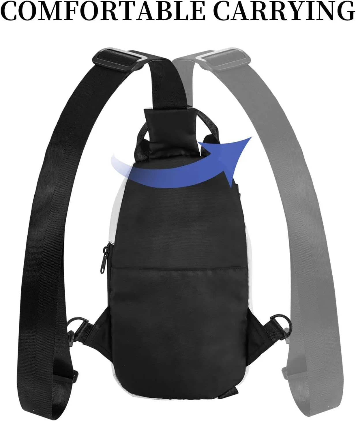 Sling Bag Custom Bag Personalized Crossbody Bags for Men Women Chest Bag Travel Hiking Daypack