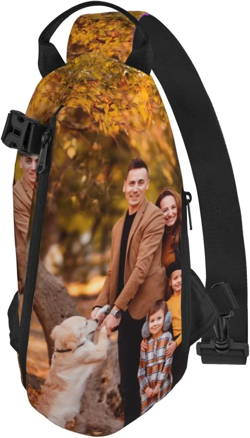 Sling Bag Custom Bag Personalized Crossbody Bags for Men Women Chest Bag Travel Hiking Daypack