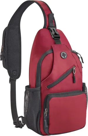 Sling Bag for men Crossbody Shoulder Backpack Chest Bag Travel Hiking Daypack