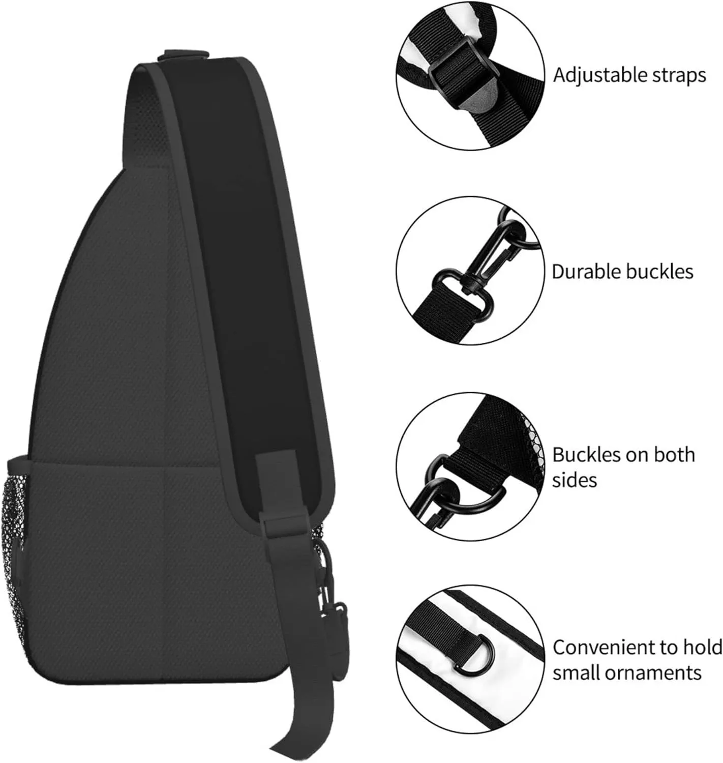 Sling Bag for Women Crossbody Backpack Shoulder Chest Bag for Travel Hiking Gym