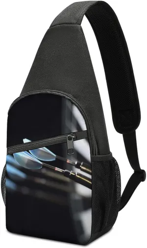 Sling Bag for Women Men Crossbody Bag Small Sling Backpack Darts Arrows Chest Bag Hiking Daypack