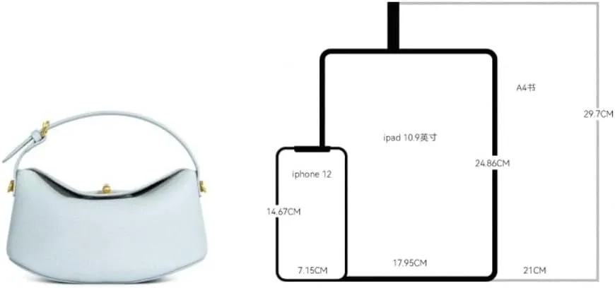 Slouchy Hobo Handbag Women 2025 Spring Trendy Cute Clutch Purses Shoulder Crossbody Bags Mini Bag Removeable Strap