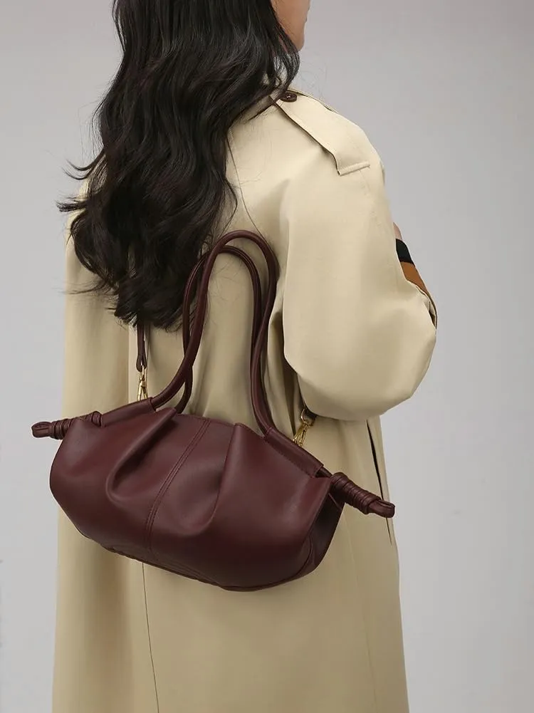 Slouchy Shoulder Bags for Women 2025 Tote Handbag Trendy Cloud Crossbody Purse Pillow Satchels for Casual Outings
